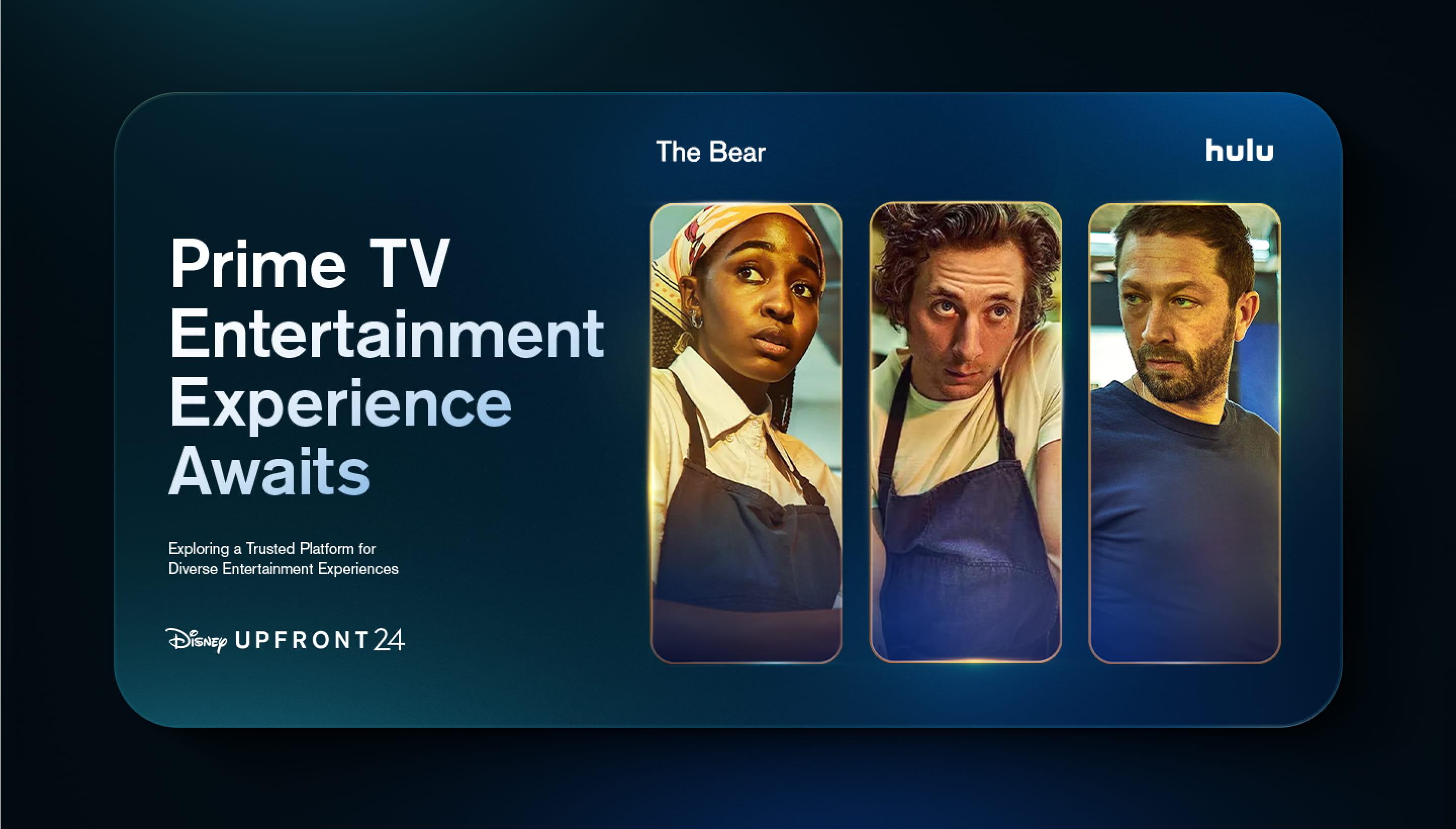 Disney's The Bear, Prime TV entertainment