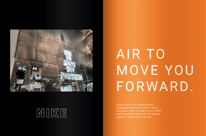 Air to move you forward