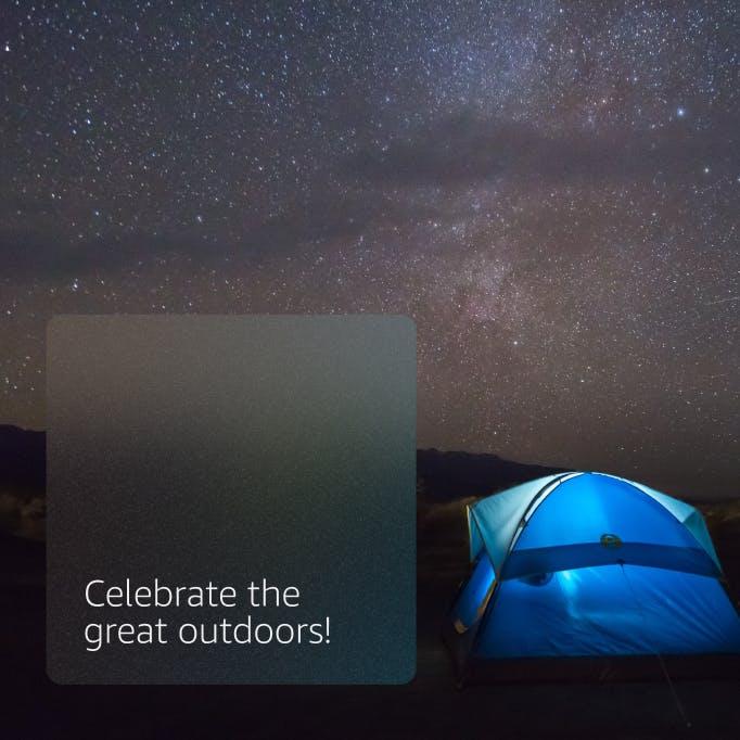 Celebrate the great outdoors